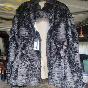 Giorgio Armani Textured Black Jacket